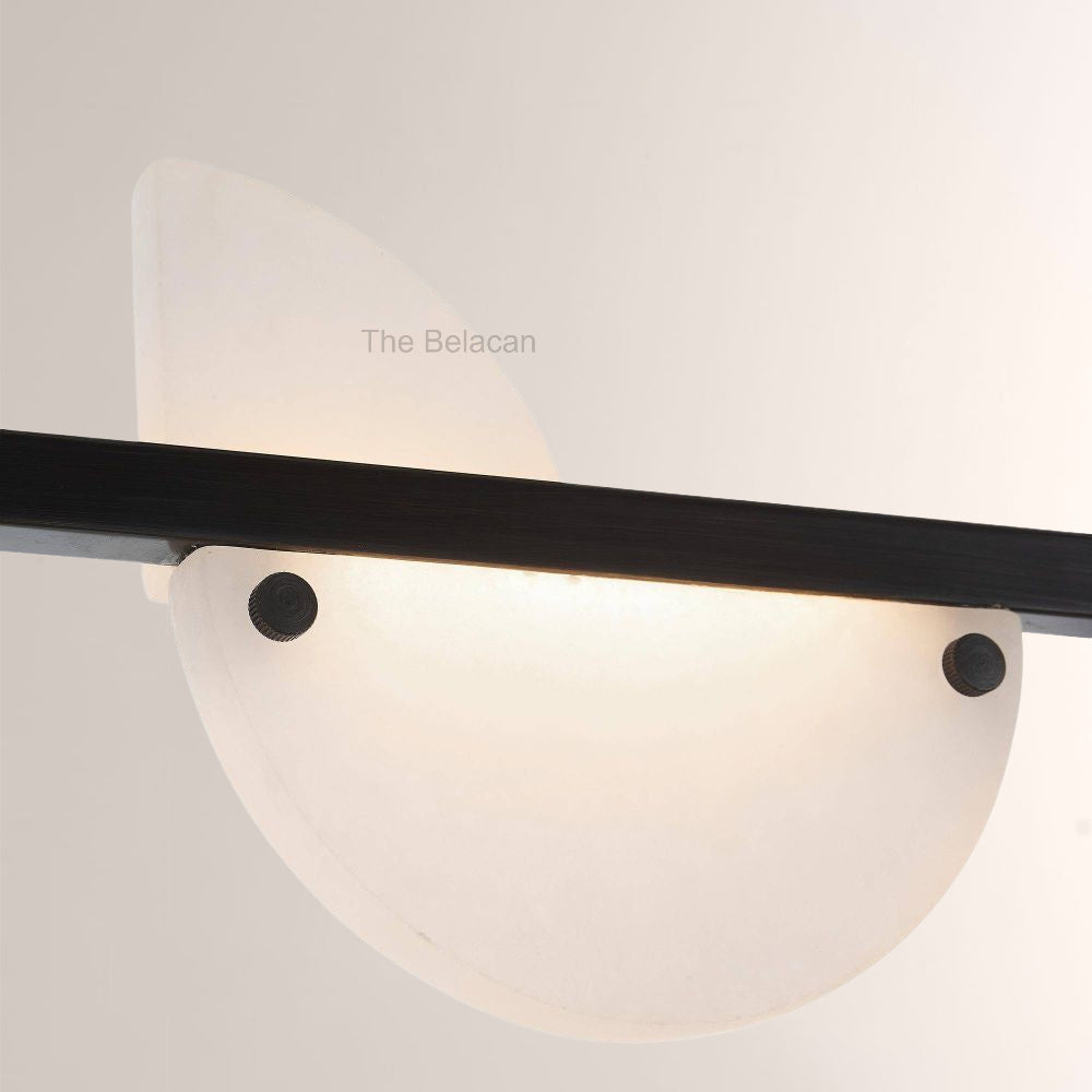 Nora Linear Alabaster Chandelier - thebelacan