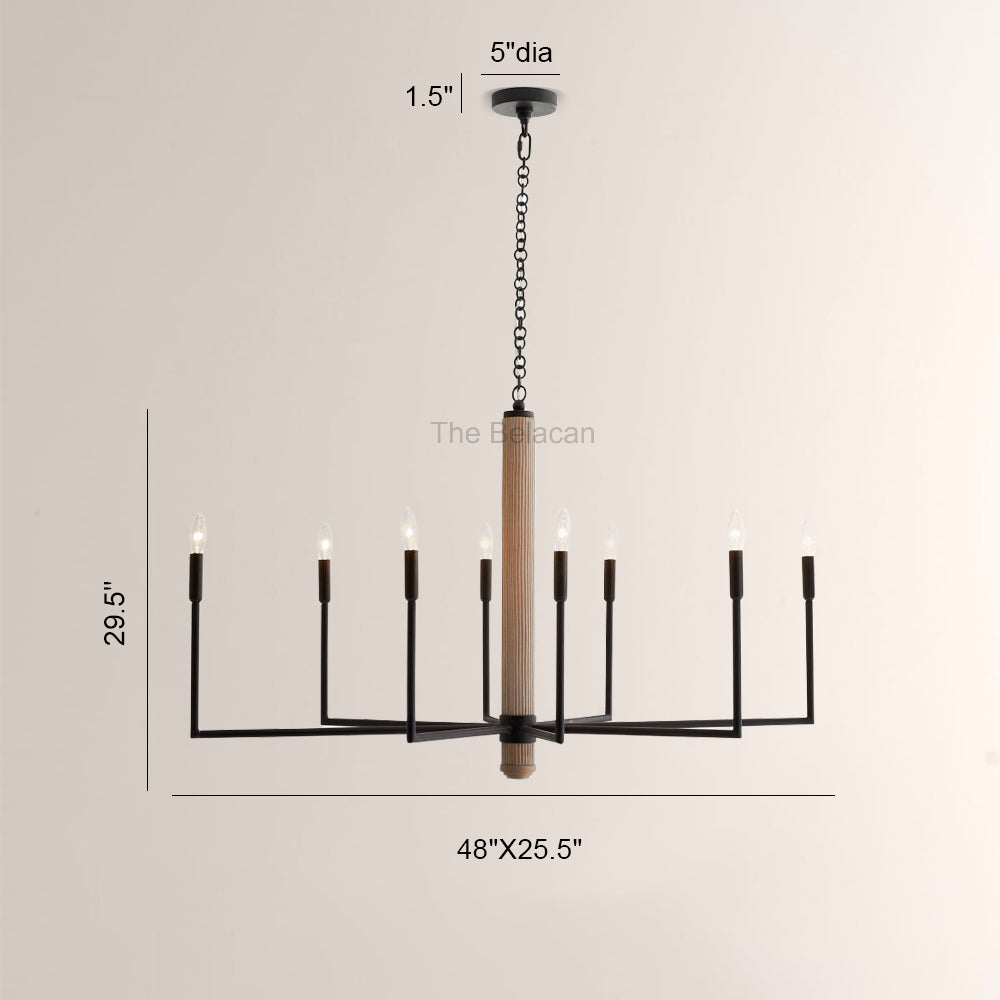 Odelia Round Chandelier - thebelacan