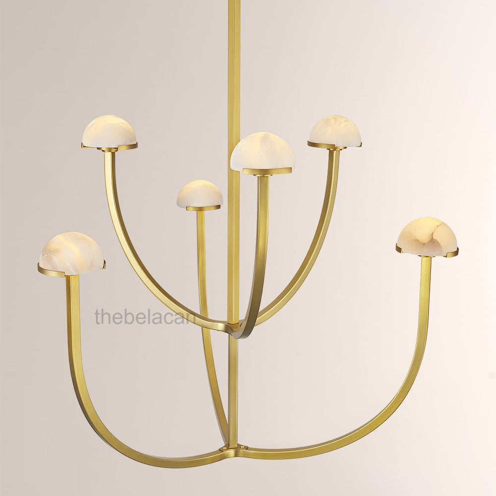 Pedra Round Chandelier 32" - thebelacan