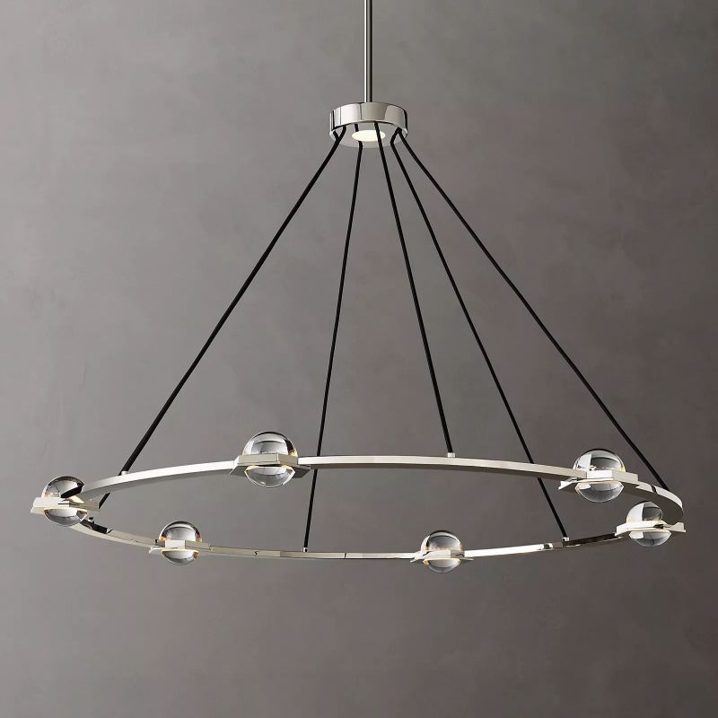Planet Round Chandelier 48" - thebelacan