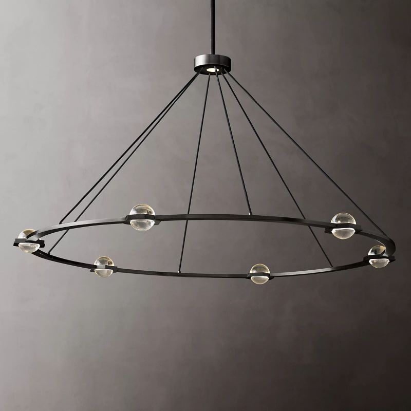 Planet Round Chandelier 60" - thebelacan