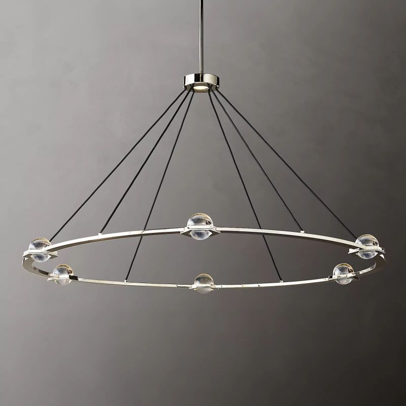 Planet Round Chandelier 60" - thebelacan