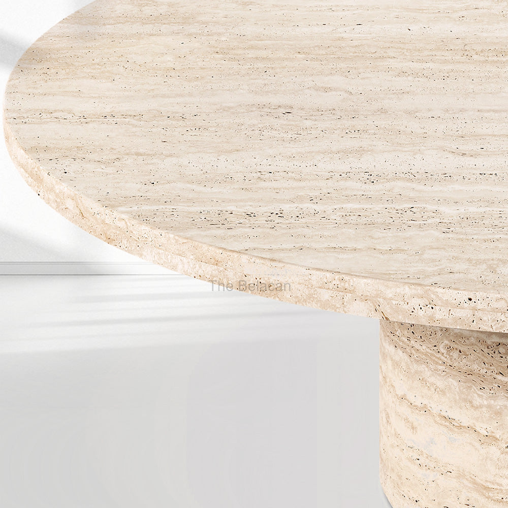 Ponelegant Round Coffee Table - thebelacan