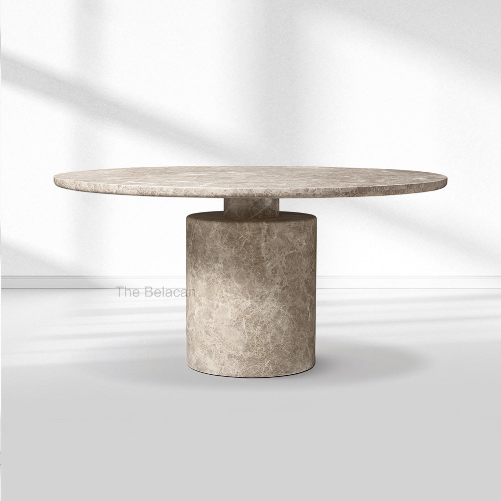 Ponelegant Round Dining Table - thebelacan