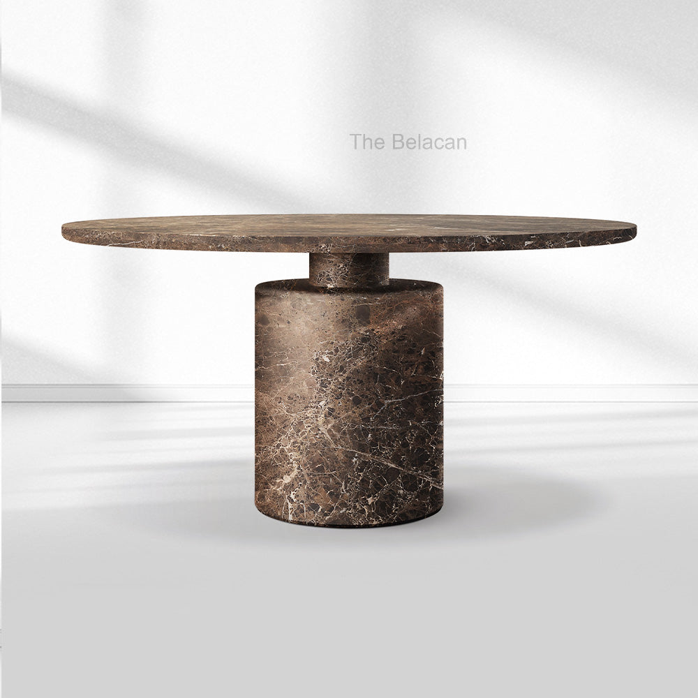 Ponelegant Round Dining Table - thebelacan