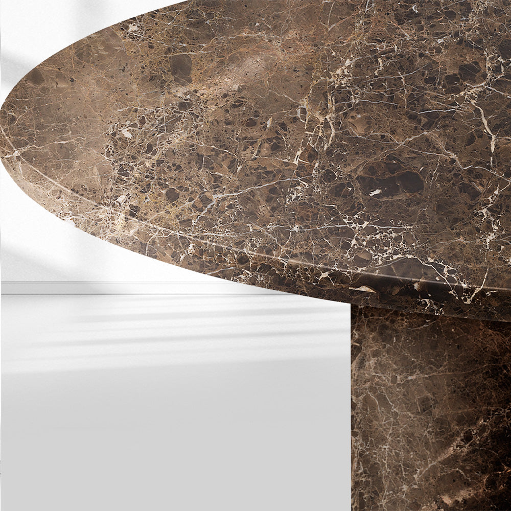 Ponelegant Round Dining Table - thebelacan