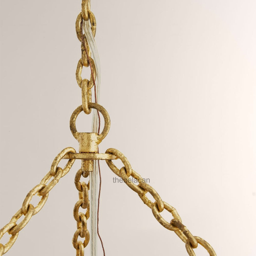 Prestige American Retro Style Three Tiered Circular Chandelier - thebelacan