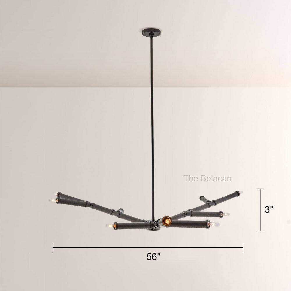 Pridge Leather Chandelier - thebelacan