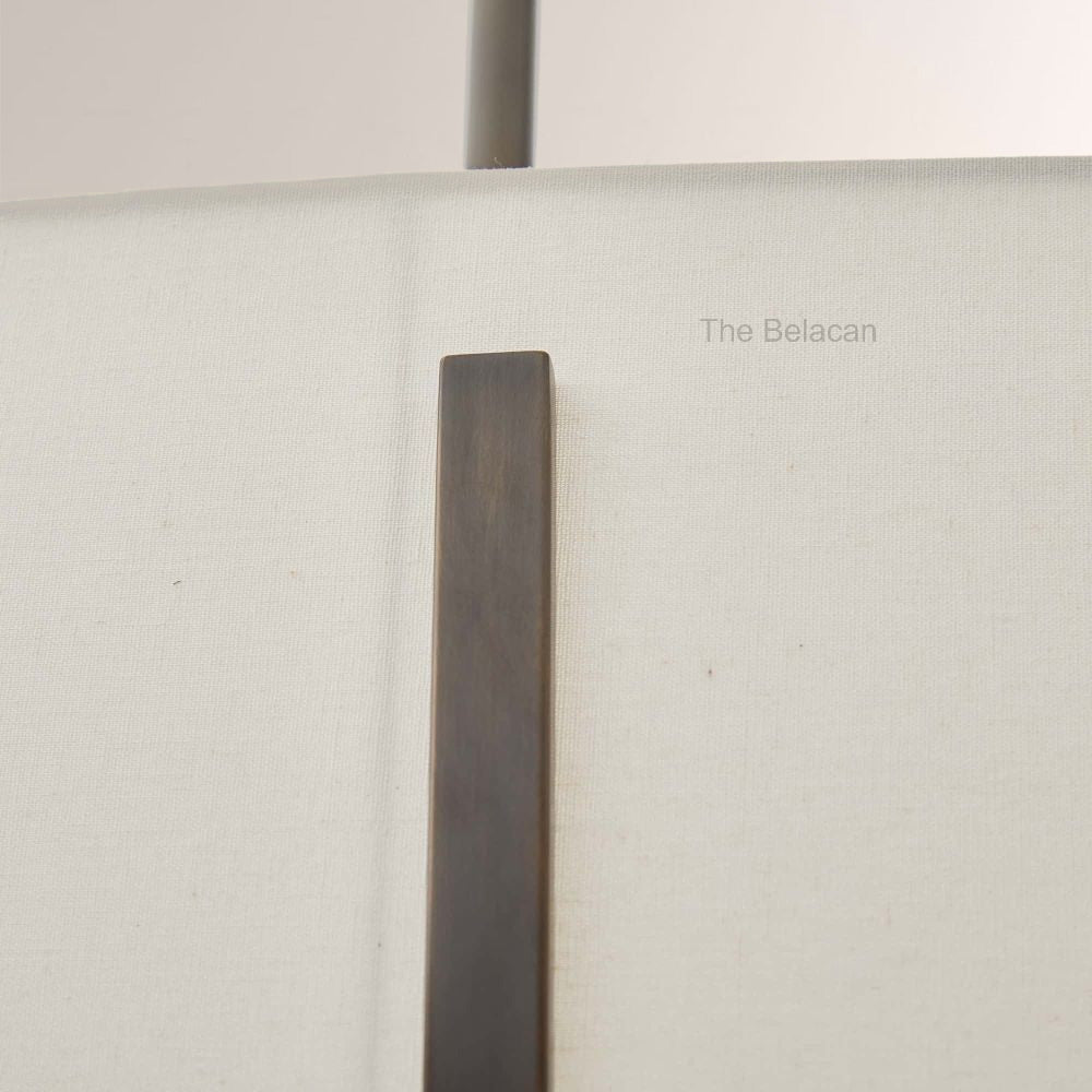 Primo Fabric Linear Chandelier - thebelacan