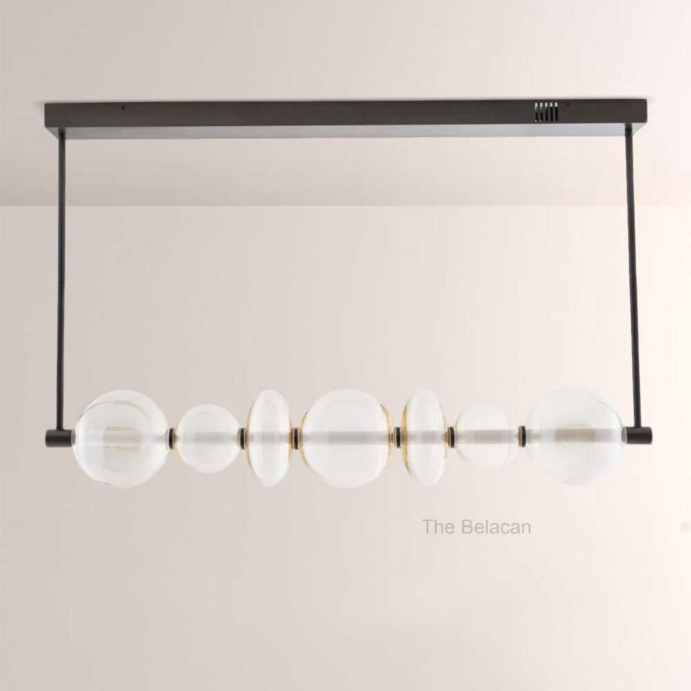 Ralen Clear Glass Chandelier - thebelacan