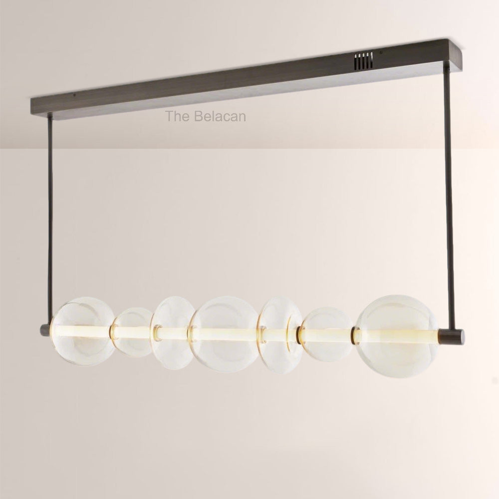 Ralen Clear Glass Chandelier - thebelacan