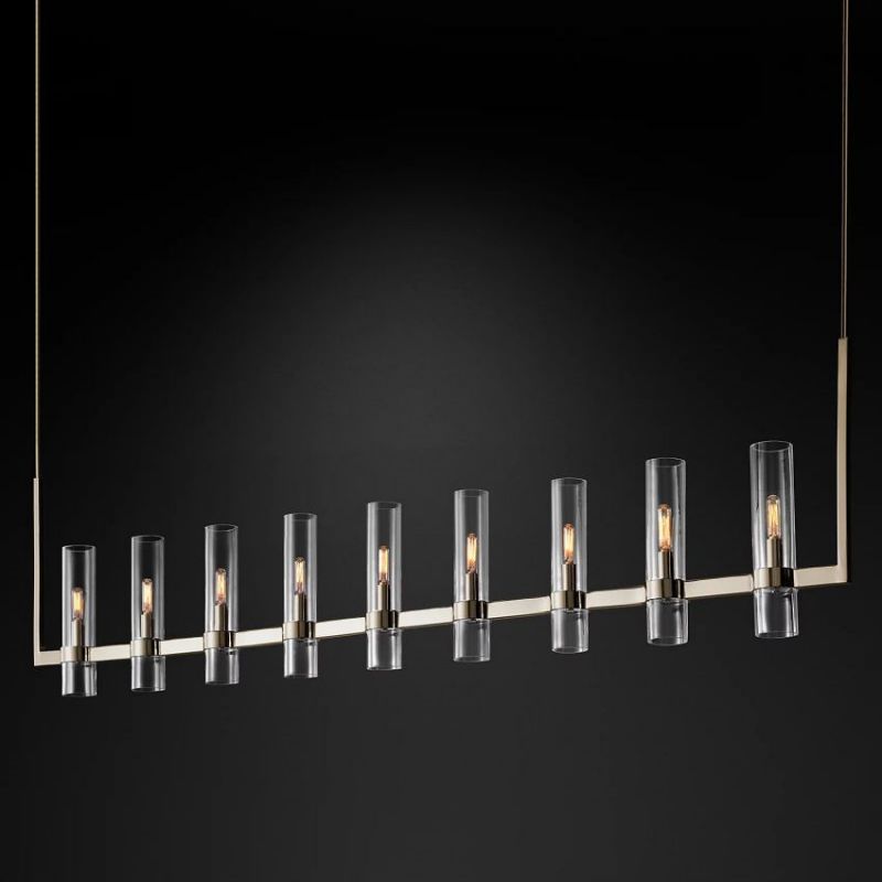 Ravelle Linear Chandelier 71" - thebelacan