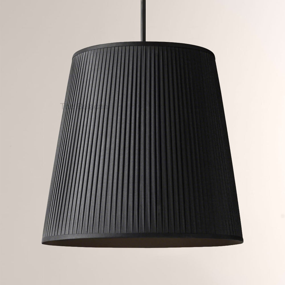 ReeEon Pleated Barrel Pendant - thebelacan
