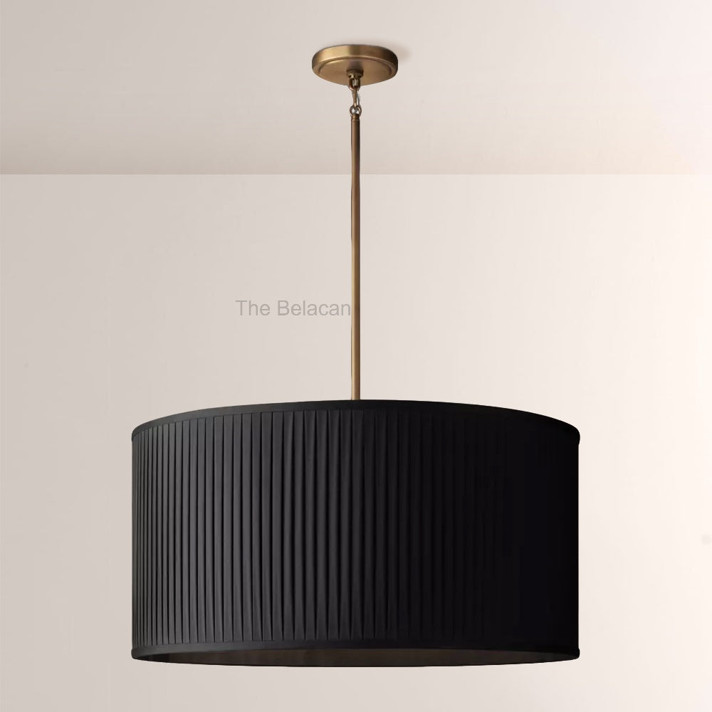 ReeEon Pleated Drum Pendant - thebelacan