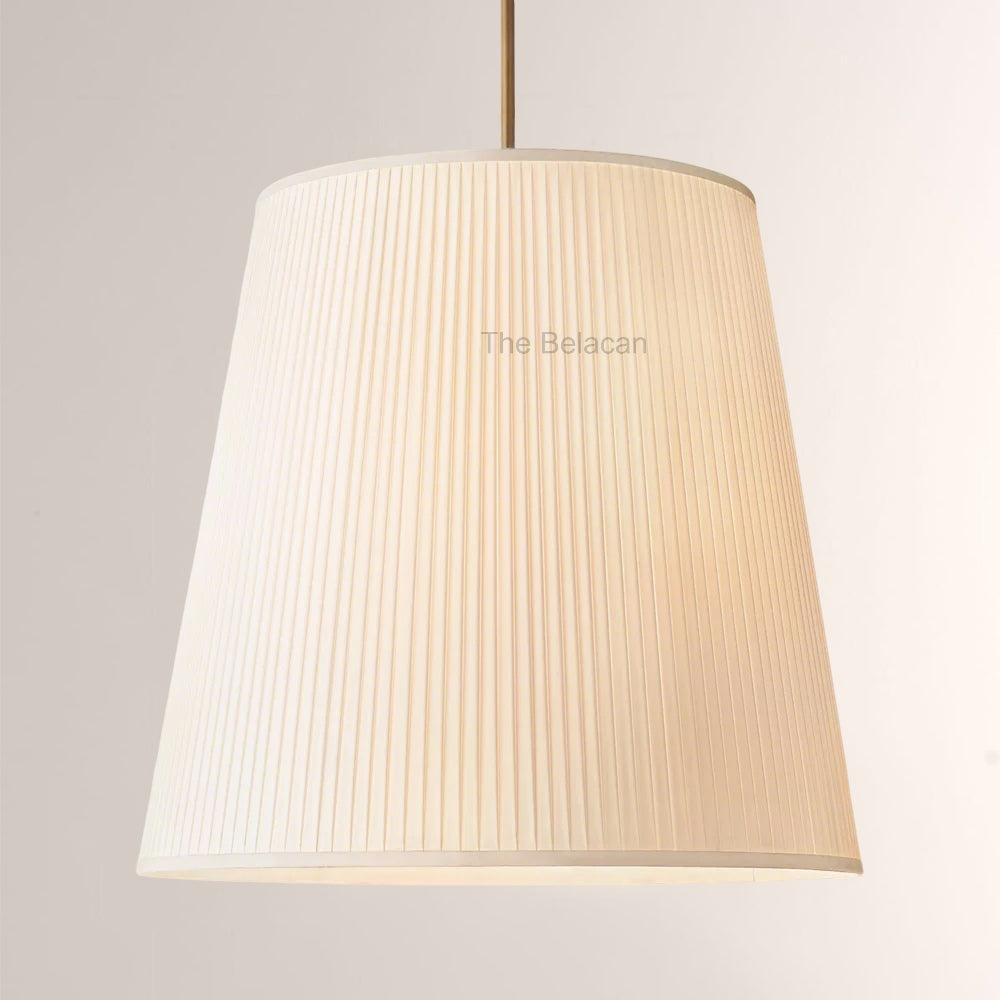 ReeEon Pleated Barrel Pendant - thebelacan