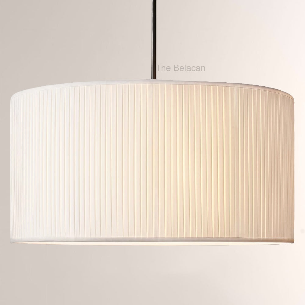 ReeEon Pleated Drum Pendant - thebelacan