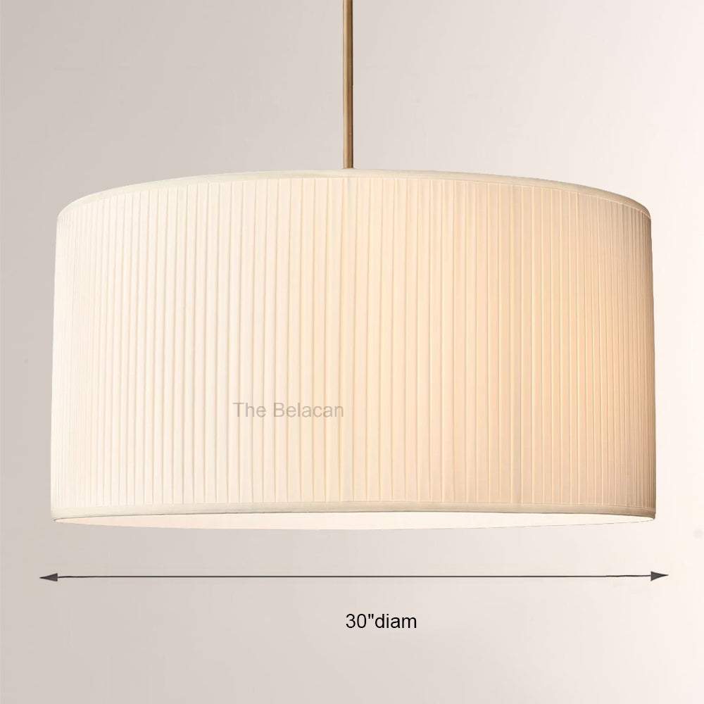 ReeEon Pleated Drum Pendant - thebelacan
