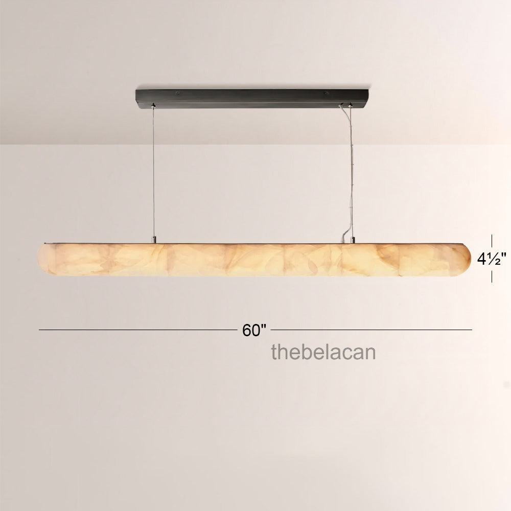 Rivage Lisse Linear Chandelier 60″W - thebelacan