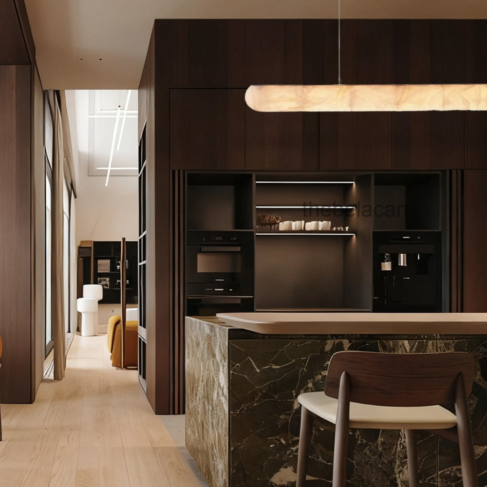 Rivage Lisse Linear Chandelier 80″W - thebelacan