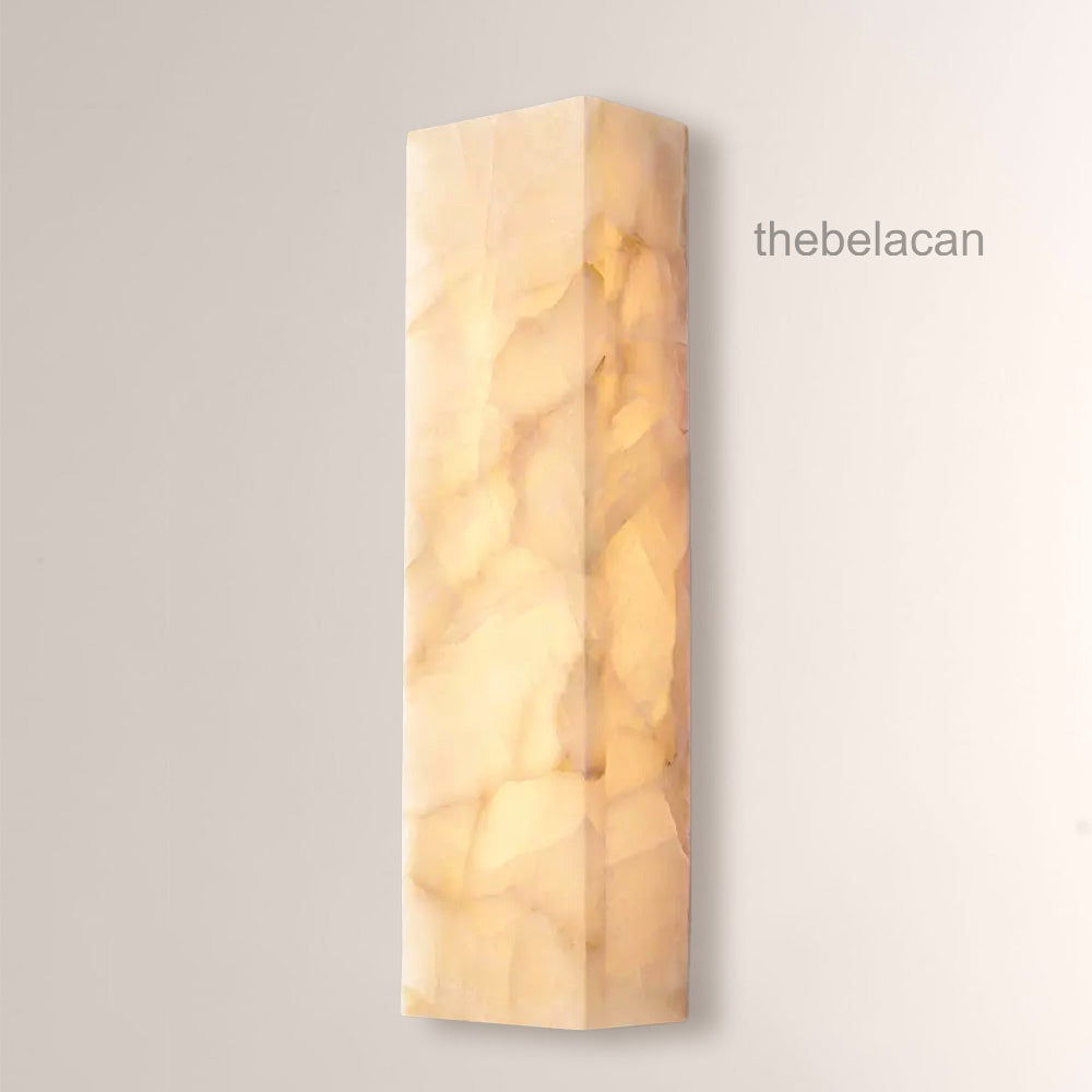 Riveage Calcite Wall Sconce - thebelacan