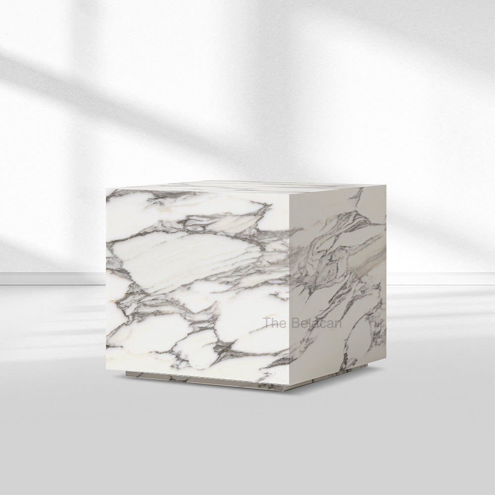 Rocco Square Side Table - thebelacan