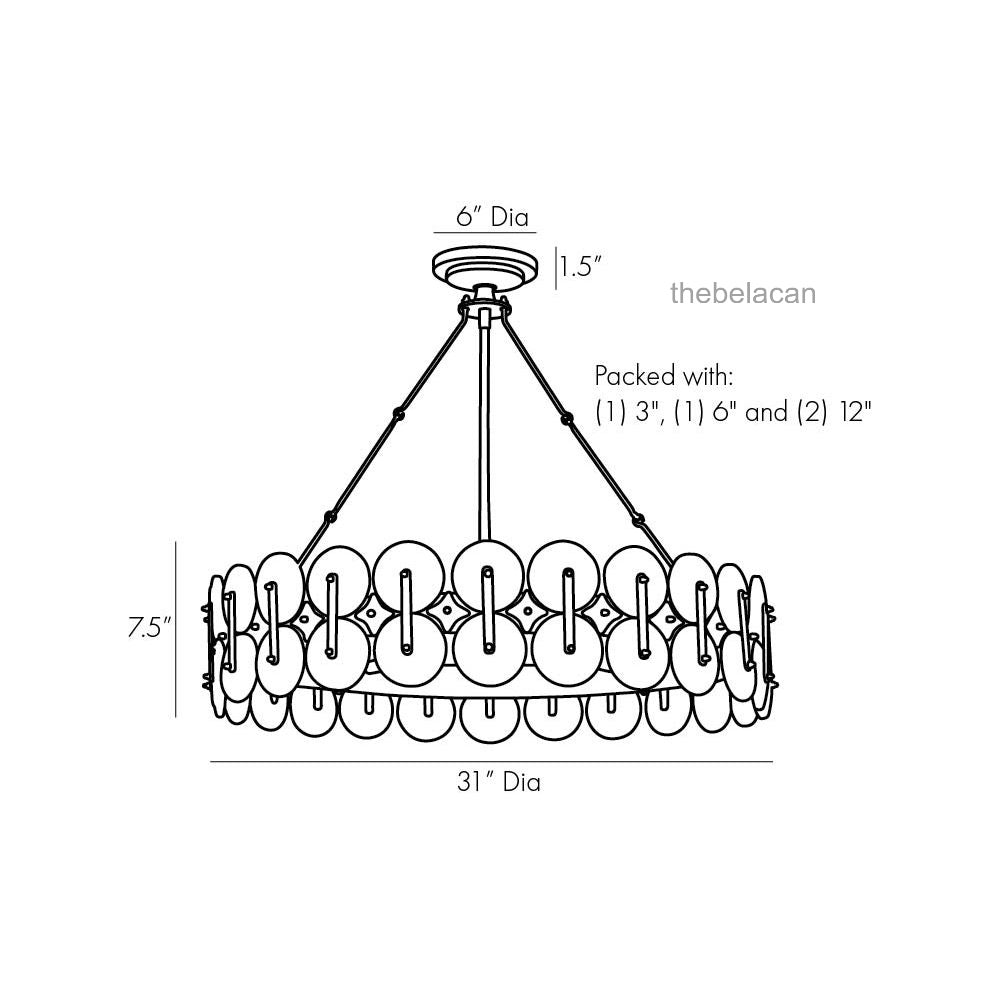 RonRegal Chandelier - thebelacan