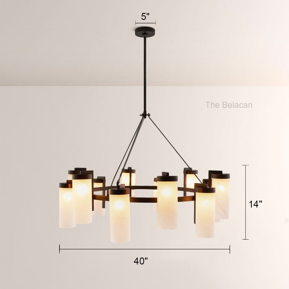 Ron Round Chandelier - thebelacan