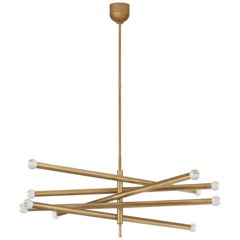Rossa 10-Light Articulating Chandelier - thebelacan