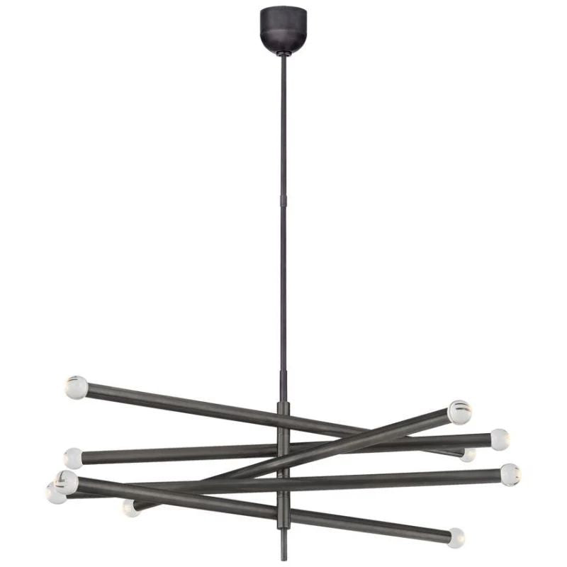Rossa 10-Light Articulating Chandelier - thebelacan
