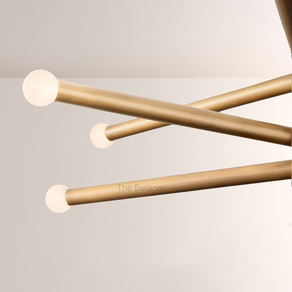 Rouvelle 8-Light Mobile Orb Chandelier - thebelacan