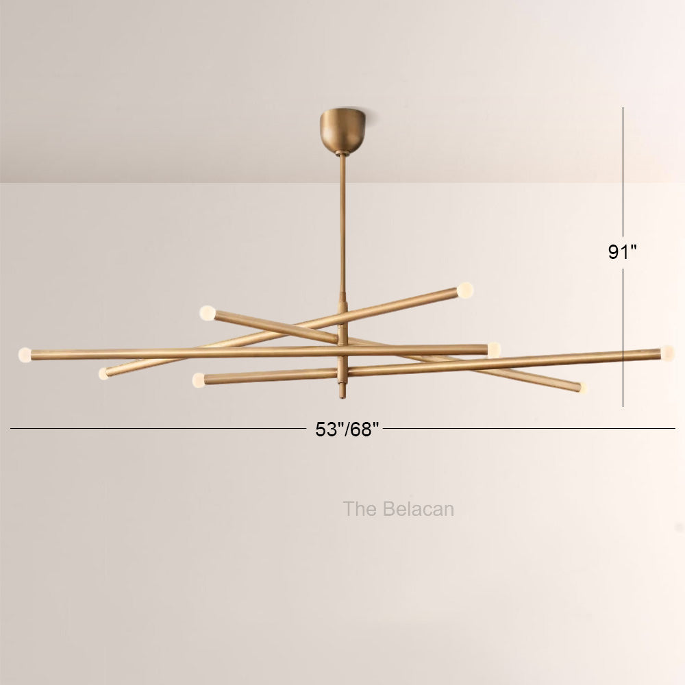 Rouvelle 8-Light Mobile Orb Chandelier - thebelacan