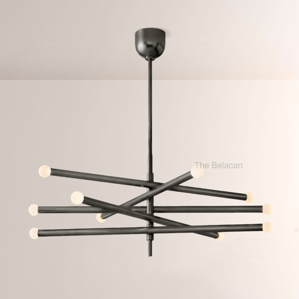Rouvelle 10-Light Mobile Orb Chandelier - thebelacan