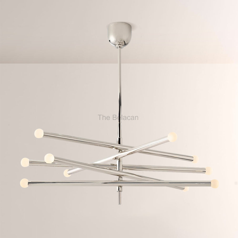 Rouvelle 10-Light Mobile Orb Chandelier - thebelacan