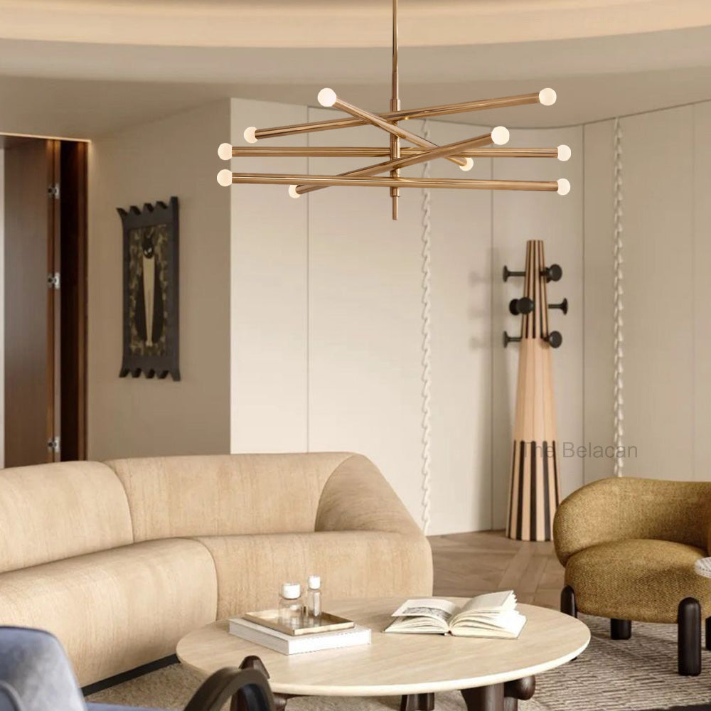 Rouvelle 10-Light Mobile Orb Chandelier - thebelacan