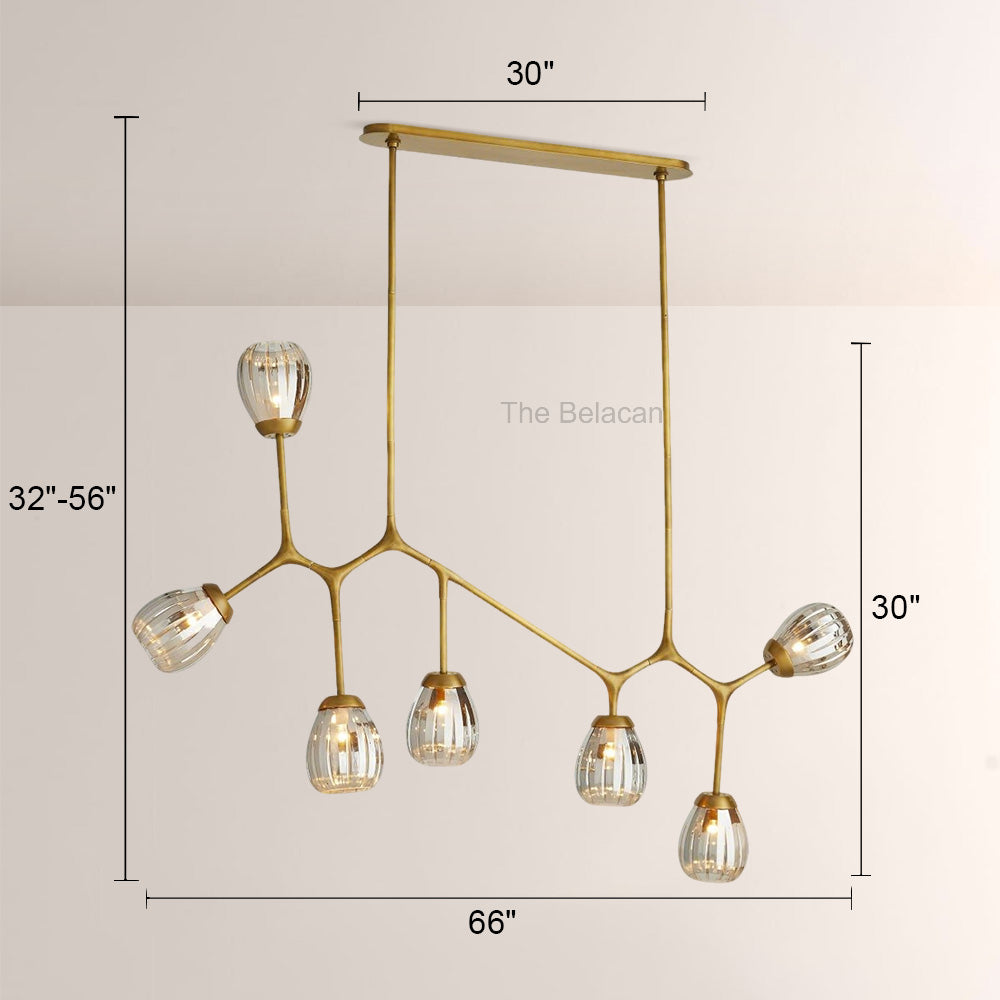 Sabina Linear Chandelier - thebelacan