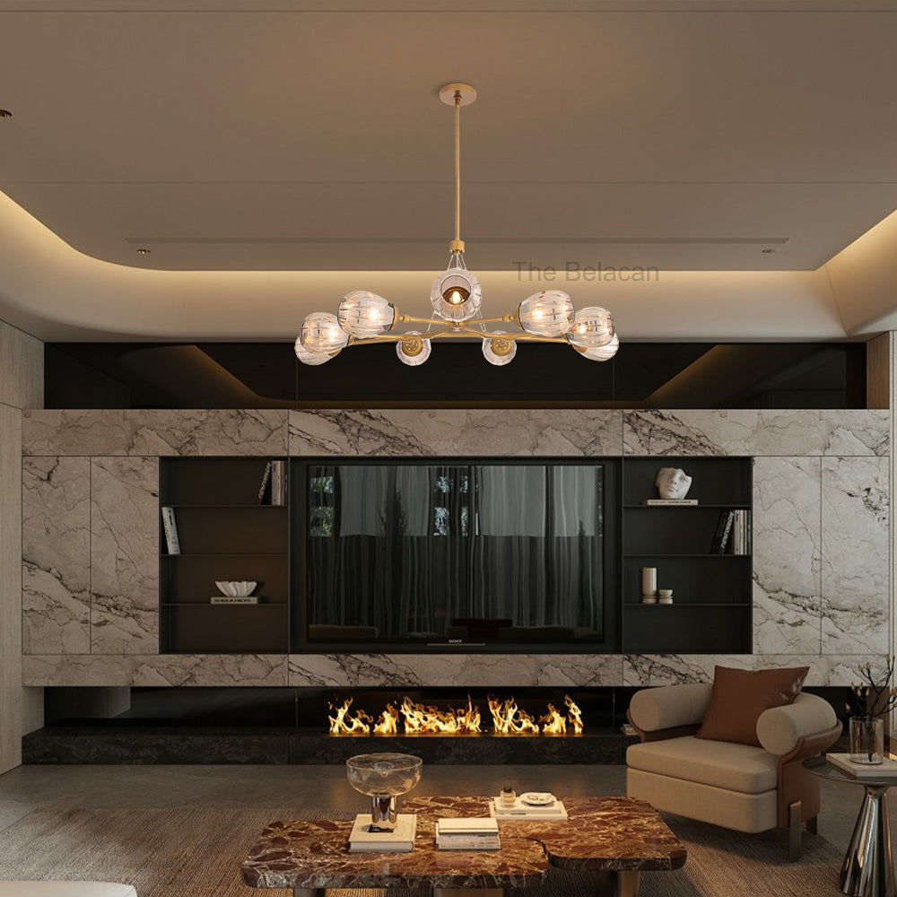 Sabina Round Chandelier - thebelacan