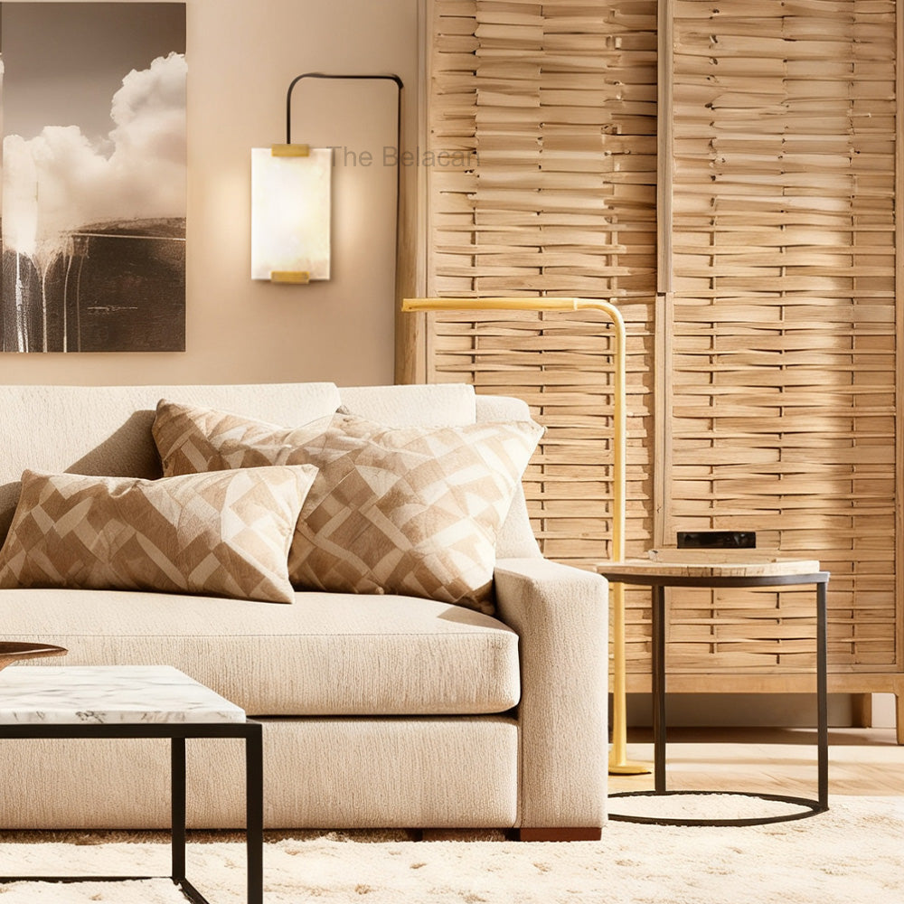 SalVerve Stone Round Side Table - thebelacan