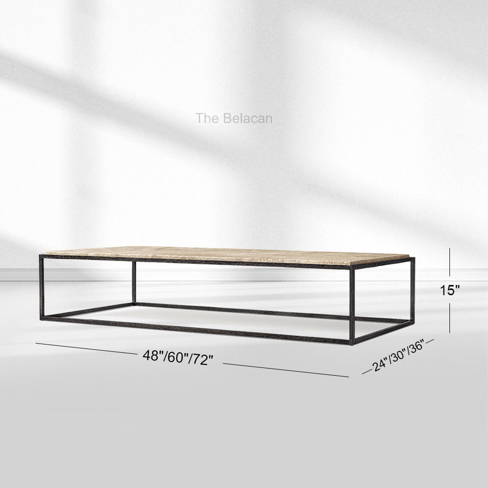 Salvador Stone Coffee Table - thebelacan