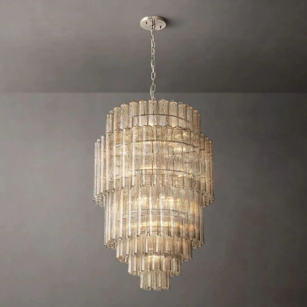 Serena Multi-Tier Round Chandelier 24"D 30"D 34"D - thebelacan