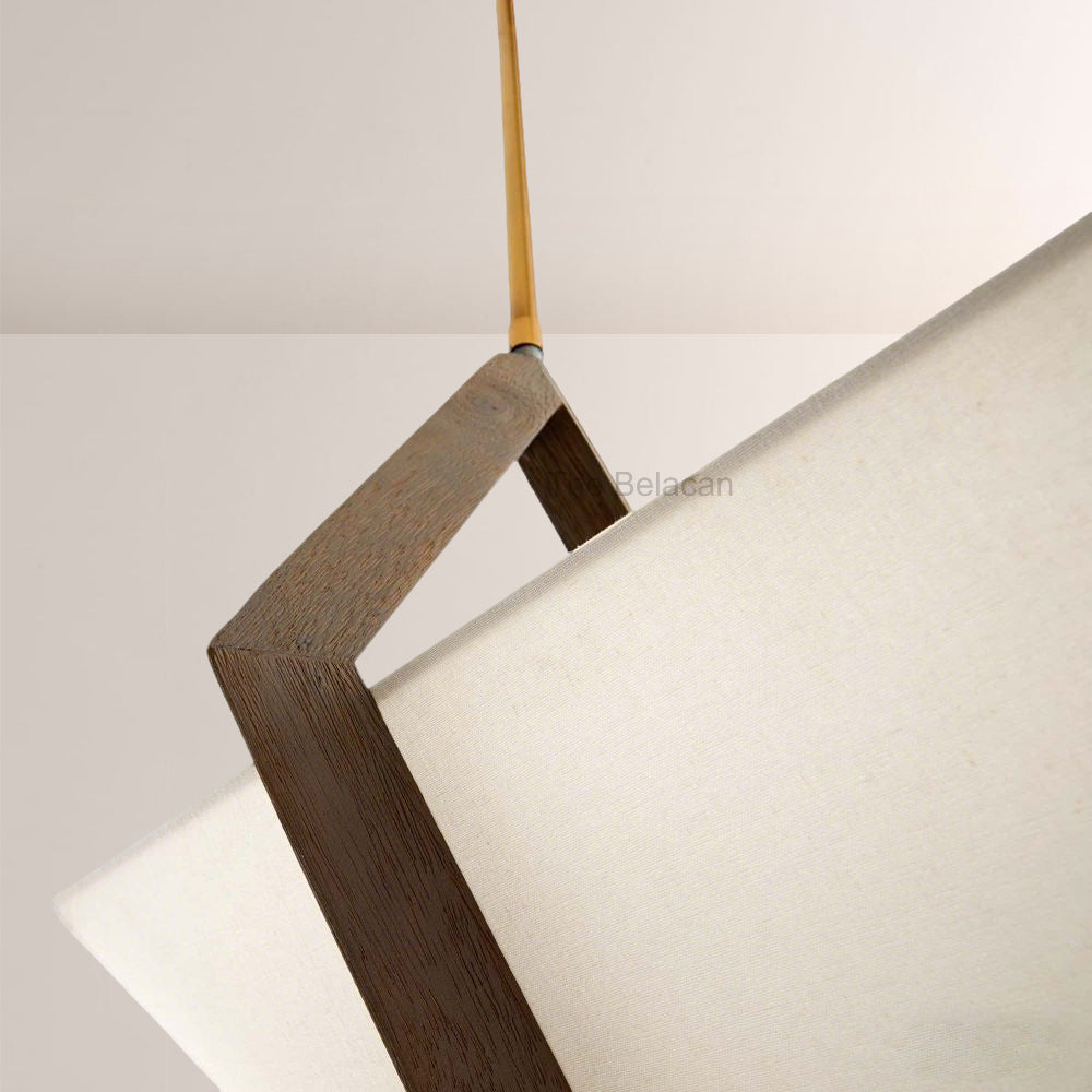 Spencer Fabric Linear Chandelier - thebelacan