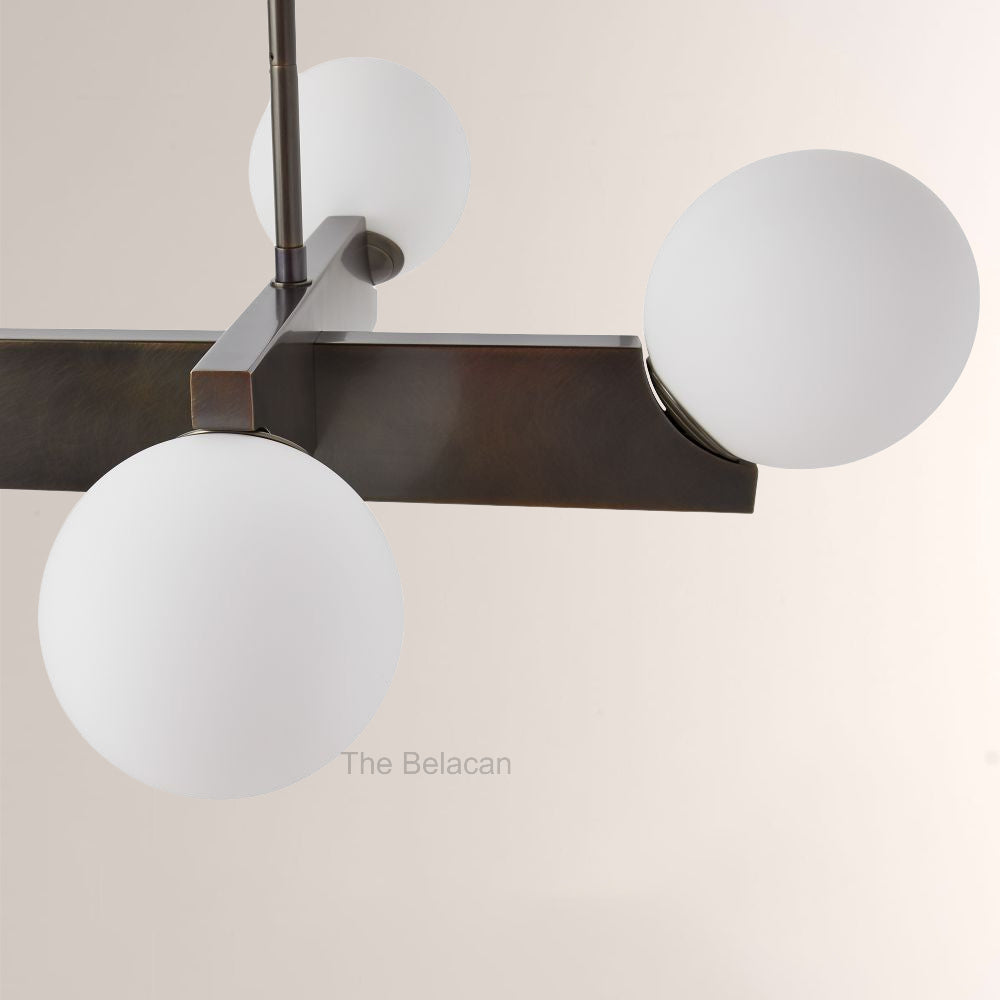 Thera Globe Linear Chandelier - thebelacan