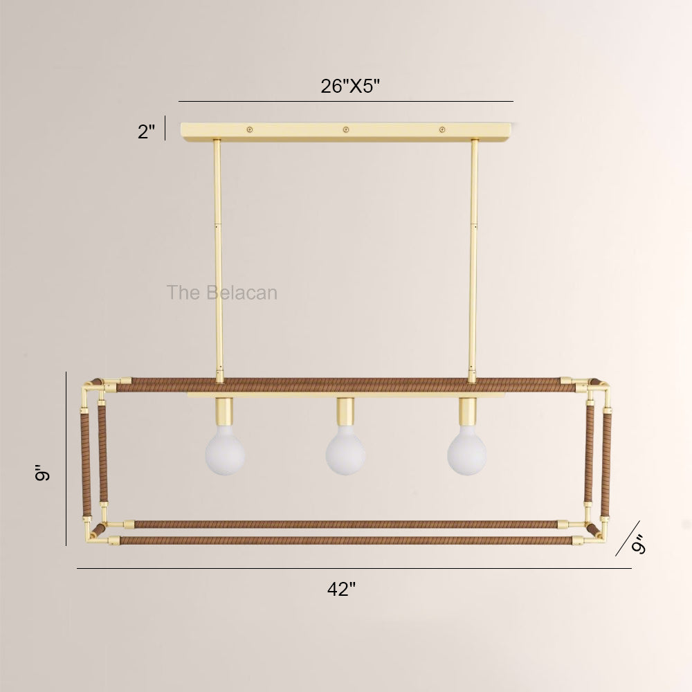 Tobey Linear Chandelier - thebelacan