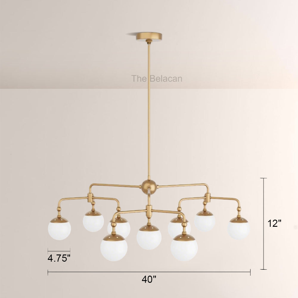 Ursula Round Chandelier - thebelacan