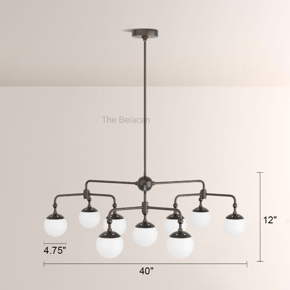 Ursula Round Chandelier - thebelacan