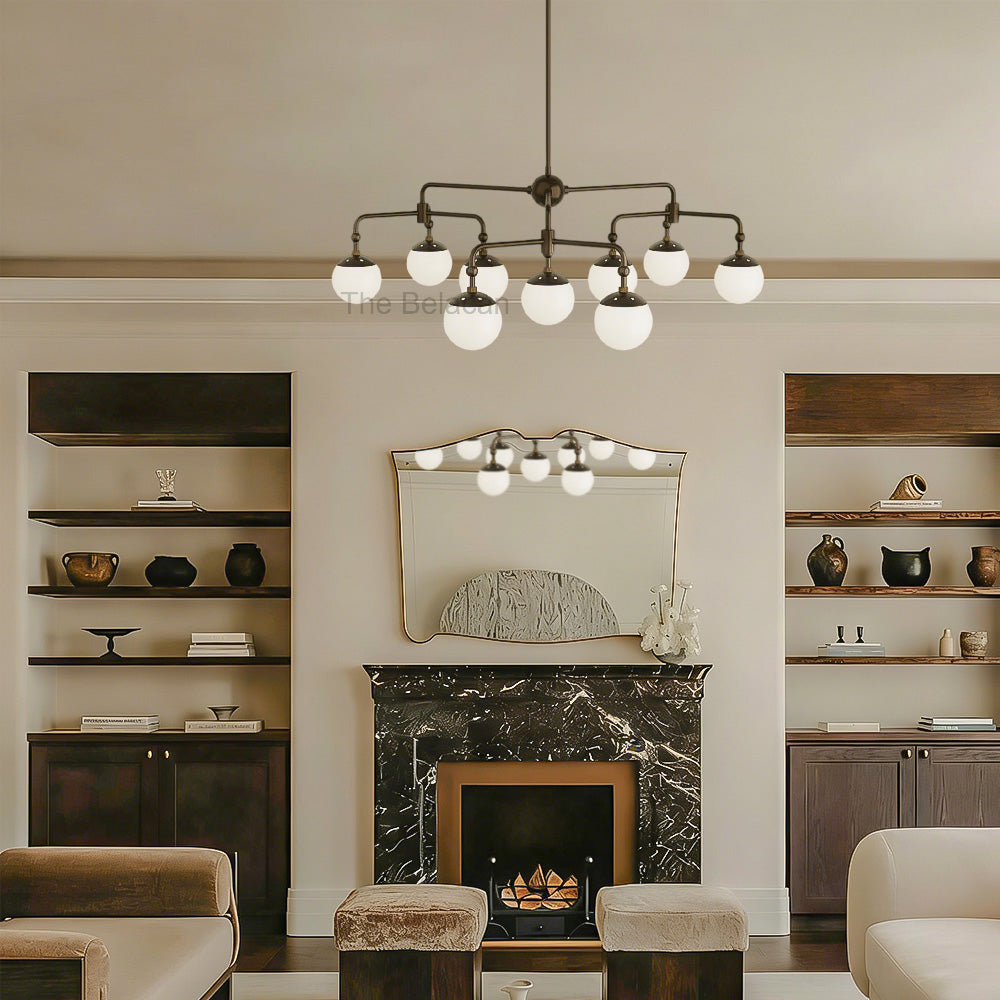 Ursula Round Chandelier - thebelacan