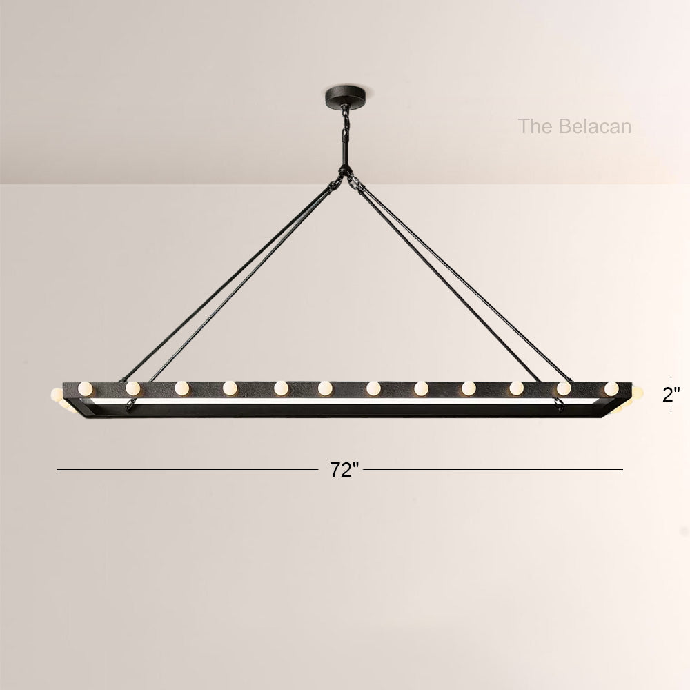 Vitara Linear Chandelier - thebelacan