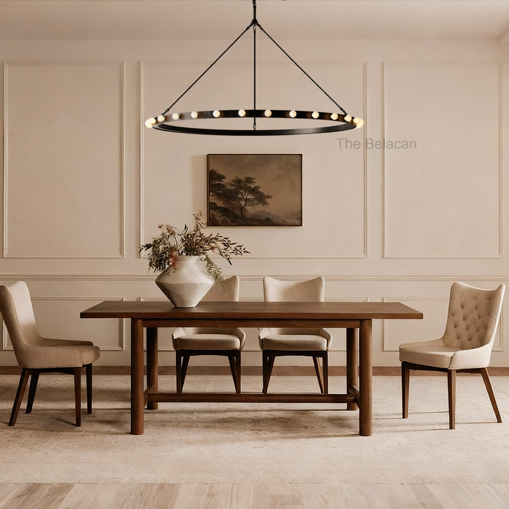 Vitara Round Chandelier - thebelacan