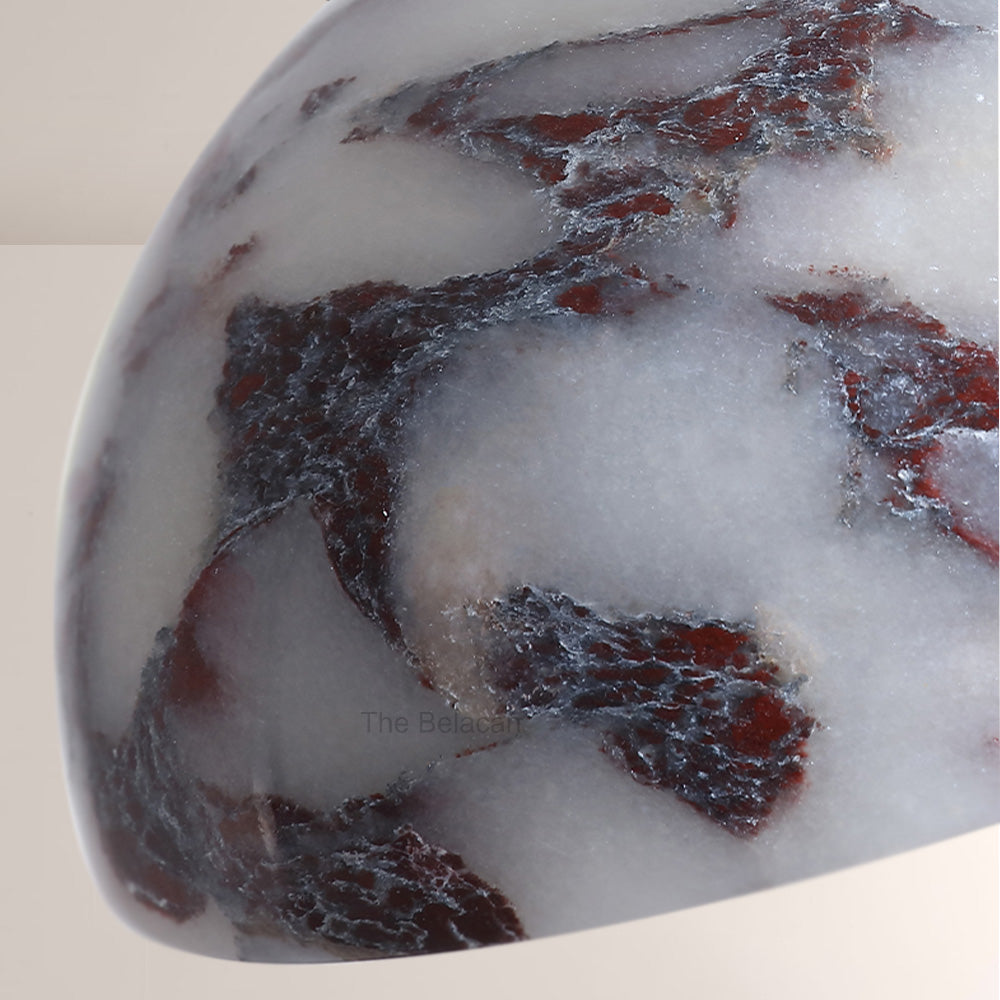 Vitrella Dome-Shaped Marble Pendant - thebelacan