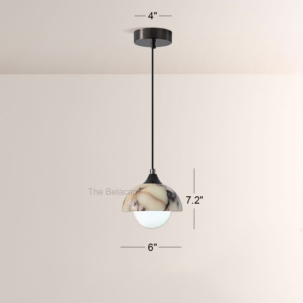 Vitrella Dome-Wrap Globe Pendant - thebelacan