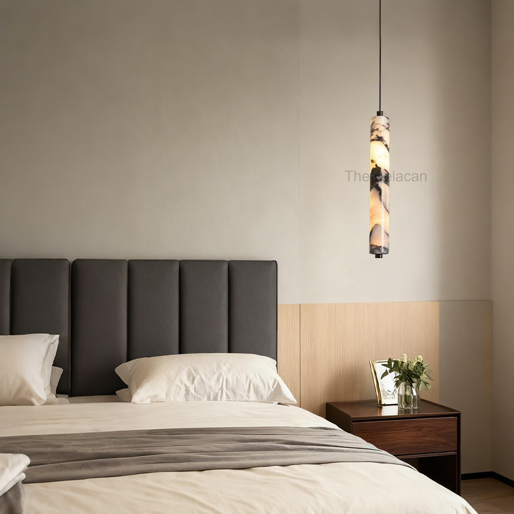 Vitrella Landscape-Marble Cylinder Pendant(1/3-Head) - thebelacan